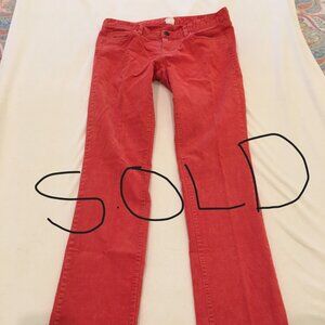 SOLD SOLD SOLD JCrew Matchstick Cords 30R